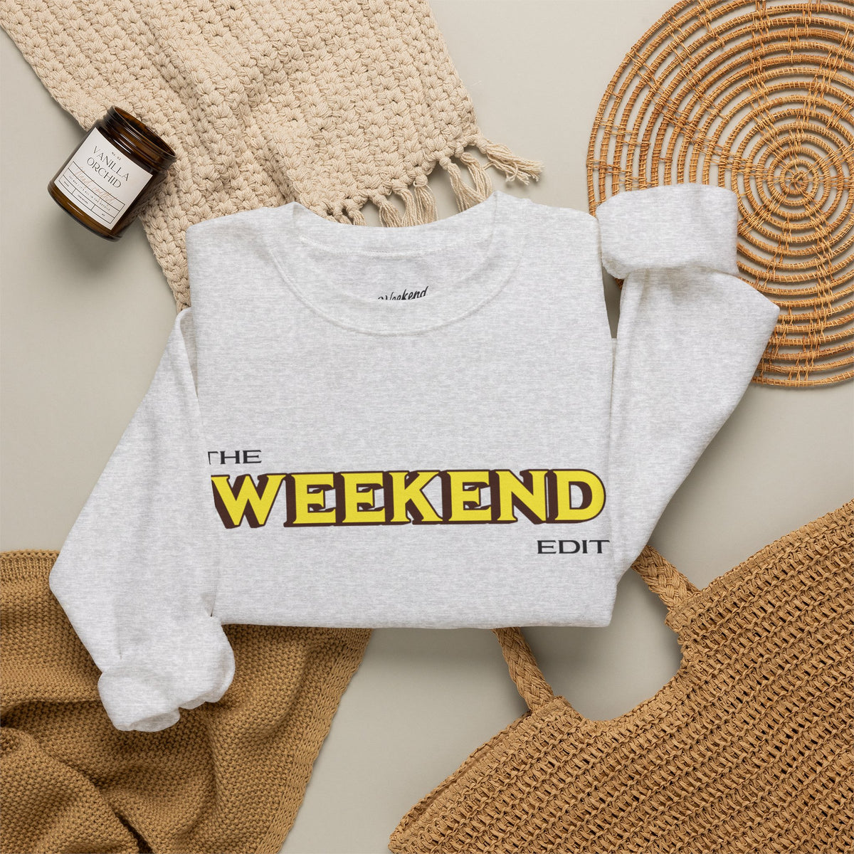 THE WEEKEND EDIT CREW - YELLOW & BLACK