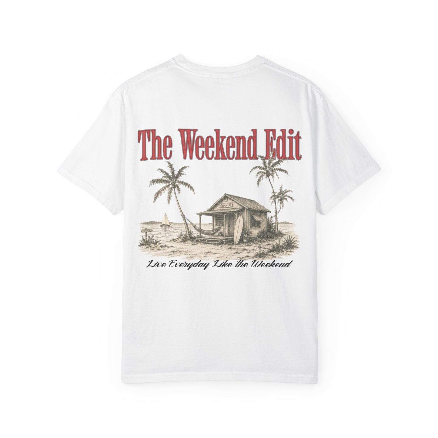 BEACH HUT TEE