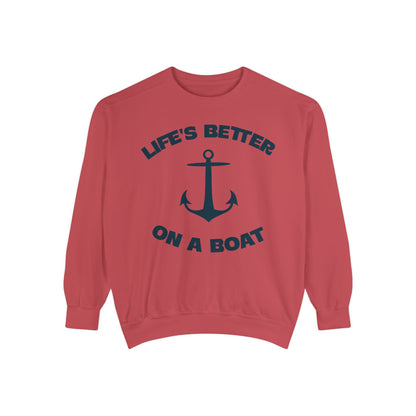 LIFES'S BETTER ON A BOAT CREW