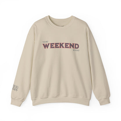 THE WEEKEND EDIT CREW - BLUE & RED
