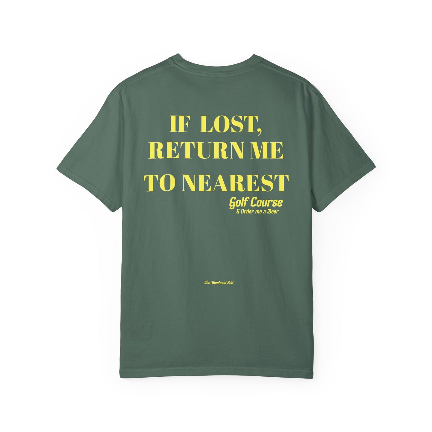 IF LOST GOLF TEE