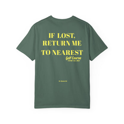 IF LOST GOLF TEE