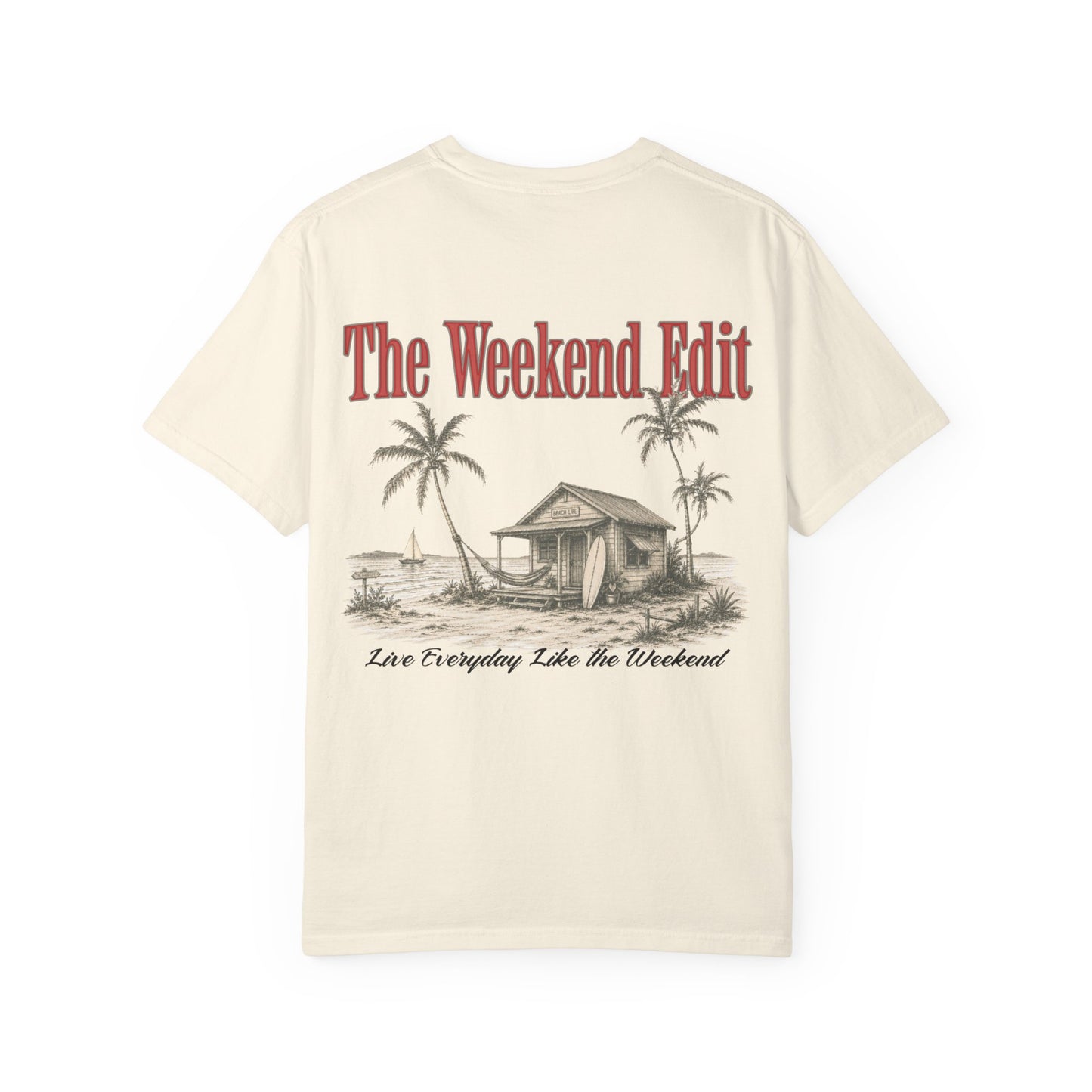 BEACH HUT TEE