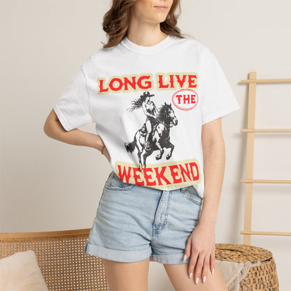 LONG LIVE THE WEEKEND - WHITE